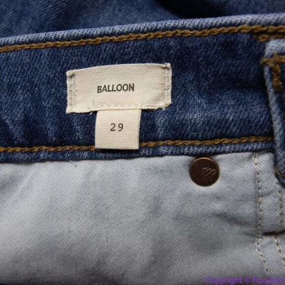 NEW Madewell Balloon Jeans in Ellisboro Wash, 29 - Picture 16 of 16